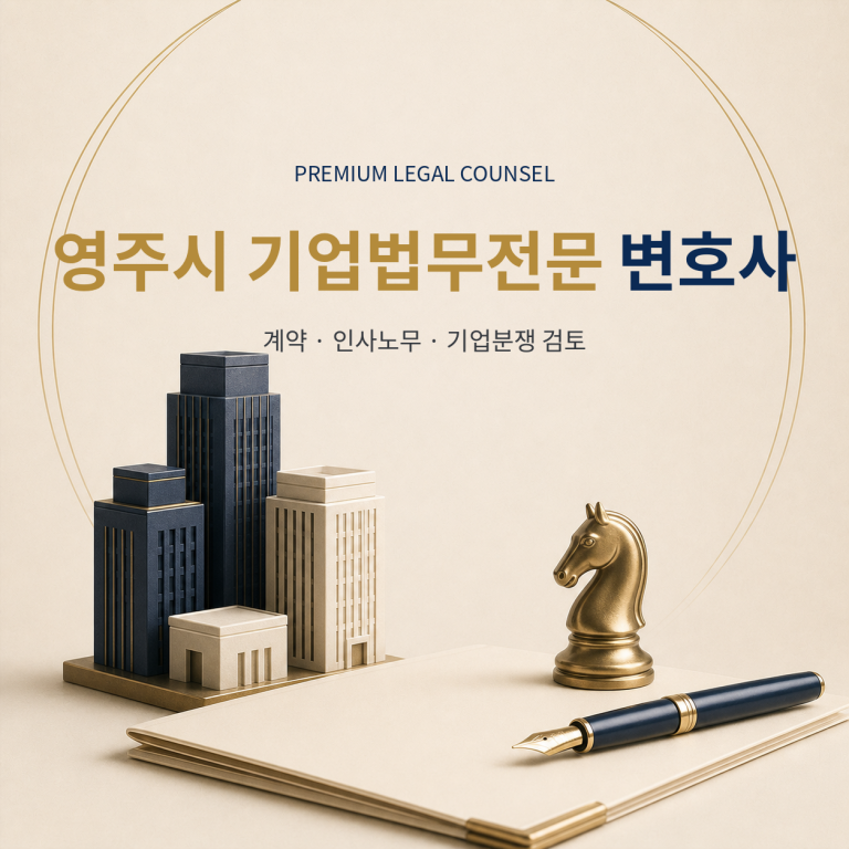 영주시 기업법무전문 변호사